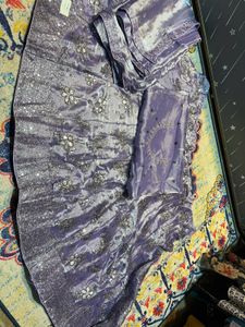 Purple Lehenga Choli