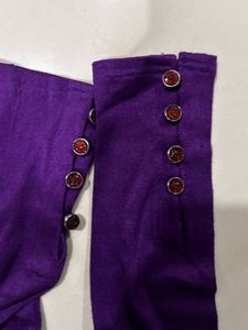 Purple Chudidaar