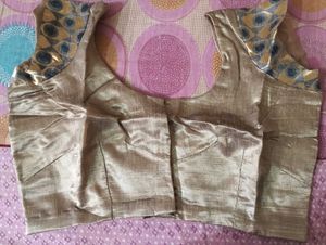 Elegant Silver Saree