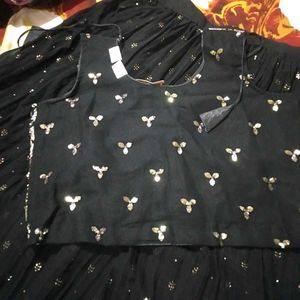 New Black Lehenga choli
