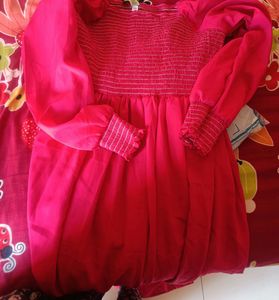 Hot Pink Maxi Dress