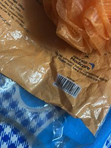 Orange Bath Loofah