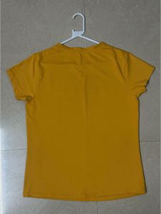 Mustard Striped T-Shirt