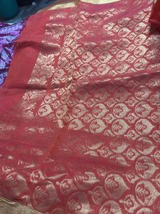 Orange Saree