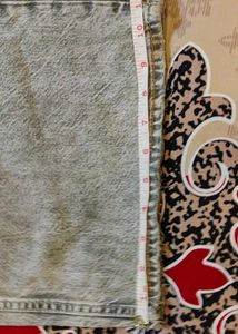 Wide Leg Denim Jeans