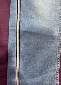 Light Blue Straight Fit Jeans