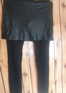 Leggings With Skirt