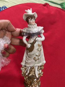 English Lady  Antique Figurine