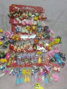 100 Plus Pieces In variety of Cute Keychains