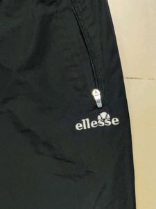 Ellese Black Korean Style Parachute Pants