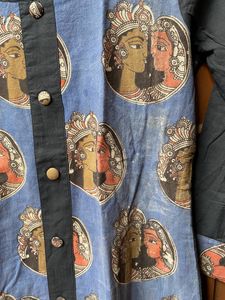 Radha Krishna handblock Kurta