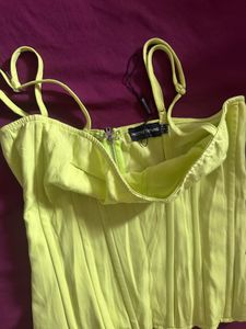 Neon Corset Top