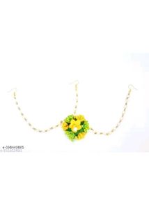 Floral Jewelry Set for Haldi Ceremony