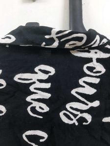 Black And White Shirt