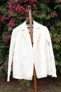 ZARA White Blazer