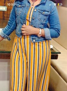 Mustard Colour Jumpsuit