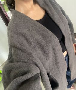 🌈Cozy Grey Oversized Cardigan🎀