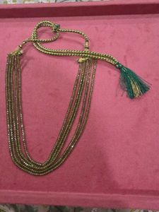 Layered Necklace - Green