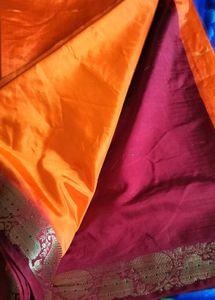 Orange SILK SAREE