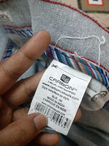 White Grey Formal Pant Size 32