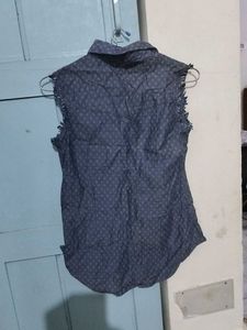 Dark Blue Top