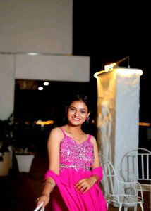 Elegant Pink Ethnic Gown