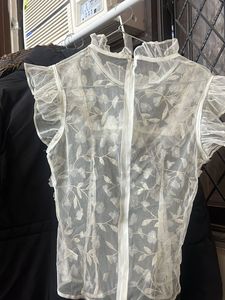 Sheer Korean Style Top