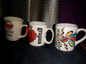 Set of 3 Unique Mugs