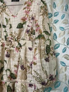 Floral Print Mini Dress