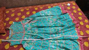 Anarkali Suit With Skirt And Dupatta (3 Piece)