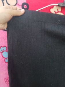 Black Knit Skirt fully stretchable