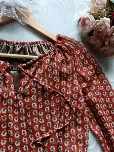 Floral A-line Dress