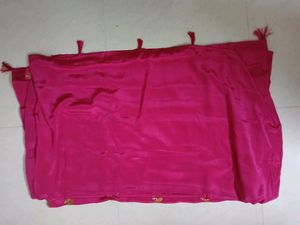 Pink Embroidered Saree