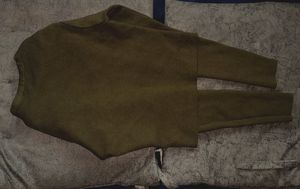 Olive Green Long Sleeve Top