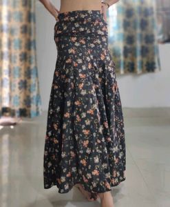 Floral Midi Tube Dress Cum Mermaid Skirt