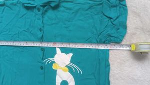 Cat Print Top