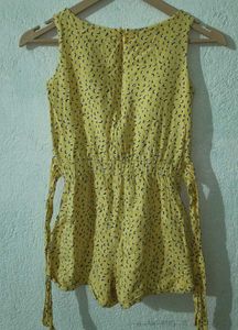 Cute Yellow Romper