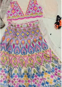 Elegant Embroidered Lehenga Choli Set