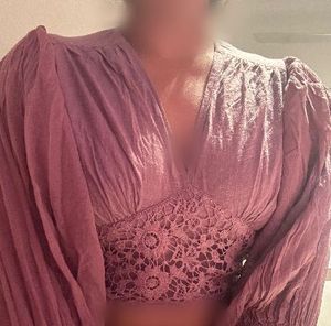 Bombay Paisley Crop Top From Westside