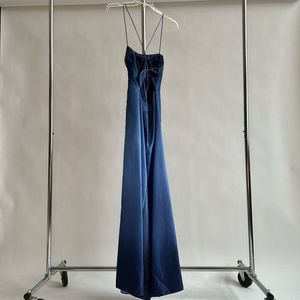 Elegant Blue Maxi Dress🧜🏻‍♀️