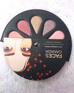 FACESCANADA 6 in 1 Eyeshadow Palette - Candid Char