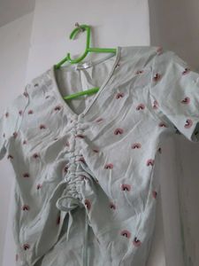 Cute Rainbow Print Top