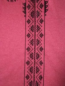 Pink Patterned Top