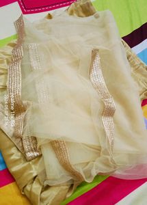 Girlish Heavy Golden One-Peice Dress 😍