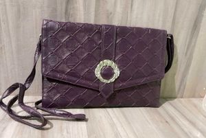 Purple sling Bag