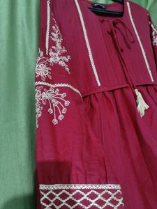 Boho Embroidered Tunic Dress