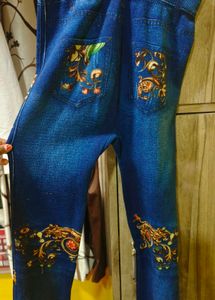 Baroque Print Leggings