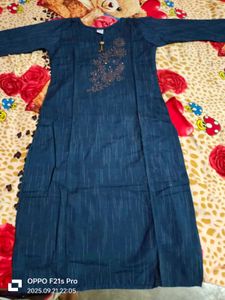Elegant Blue Kurta