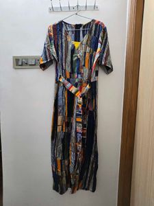 Colorful Striped Dress