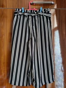 MAX Striped Palazzo Pants - Medium